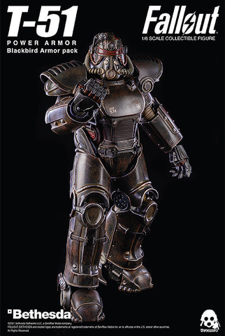 Fallout」より、フィギュア「1/6 T-51 ブラックバード・アーマー