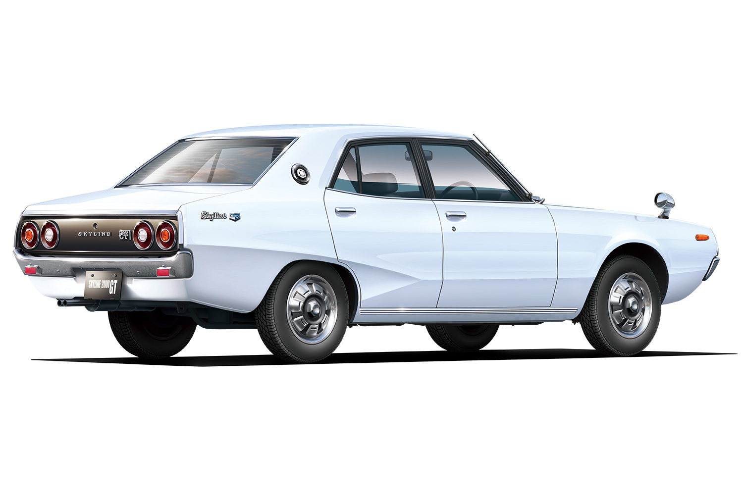 No.47 1/24 ニッサン GC110 スカイライン2000GT '72 価格：2,860円（税込）