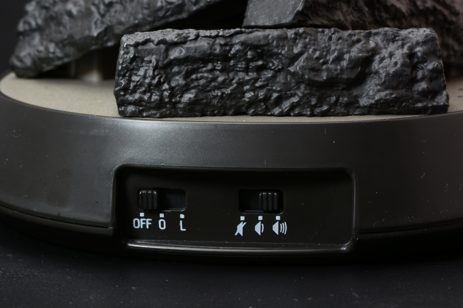 モード切替スイッチと、音量スイッチ