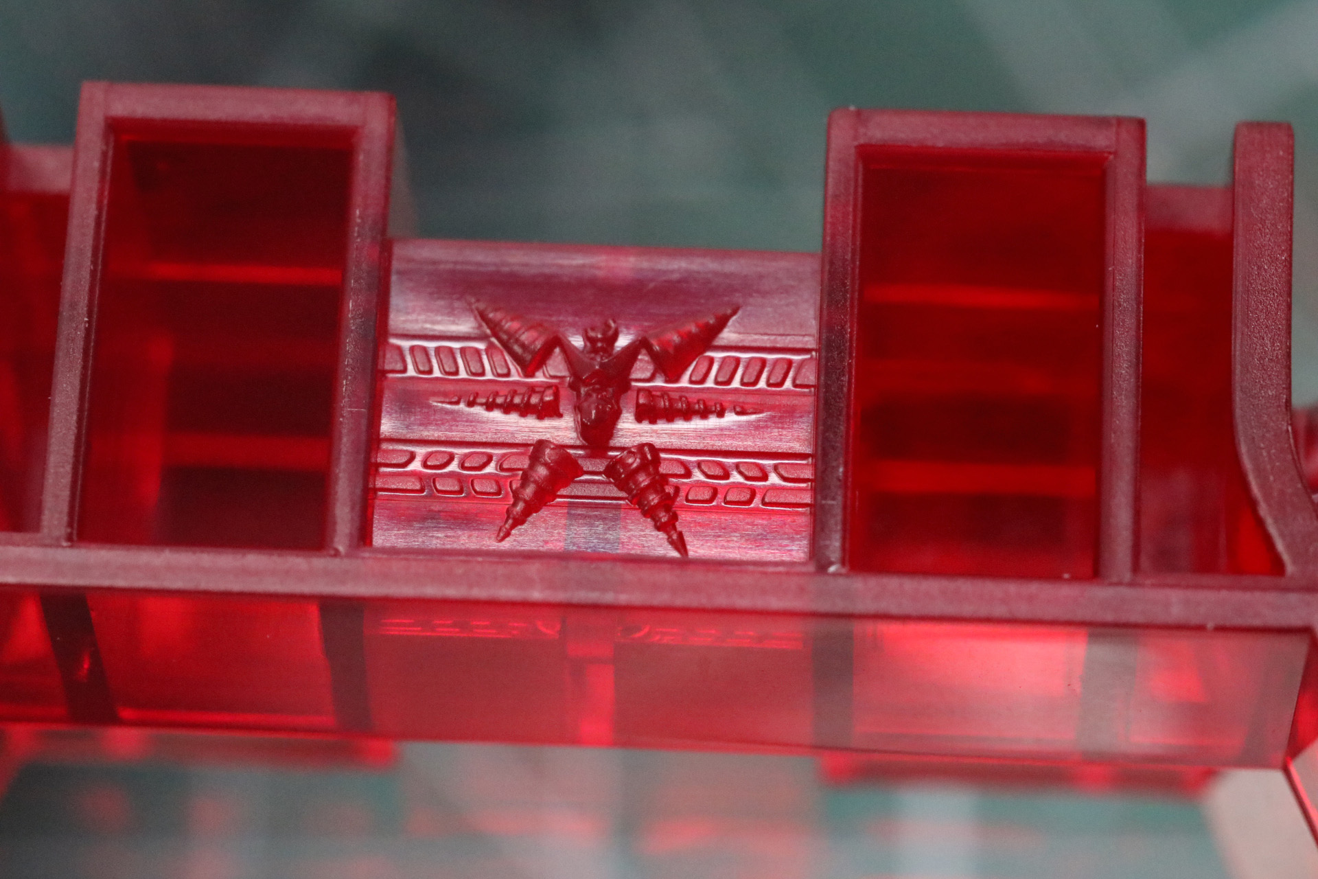 コアとなる「グレンラガン」が造形されている。