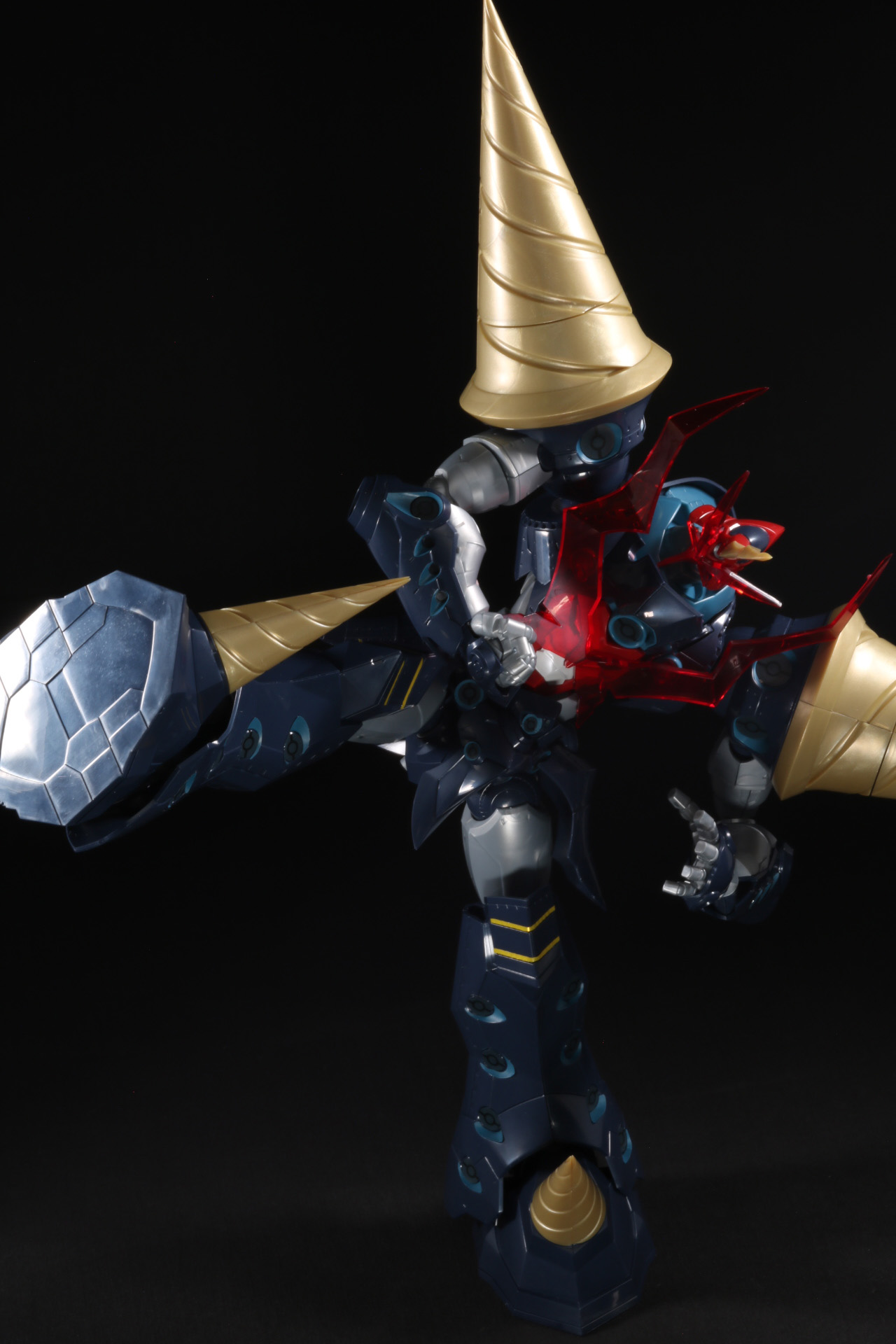 巨大なドリルが宇宙を貫く