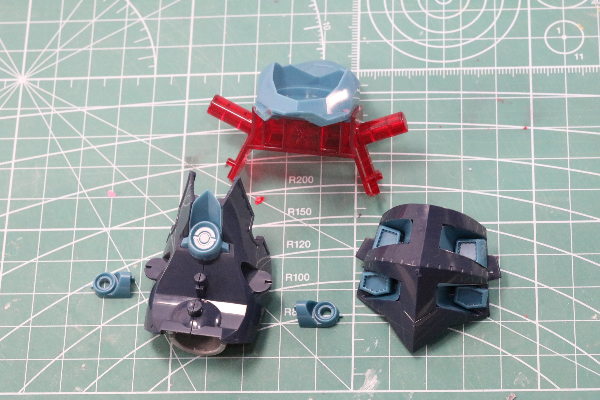 胴体下部分の作成