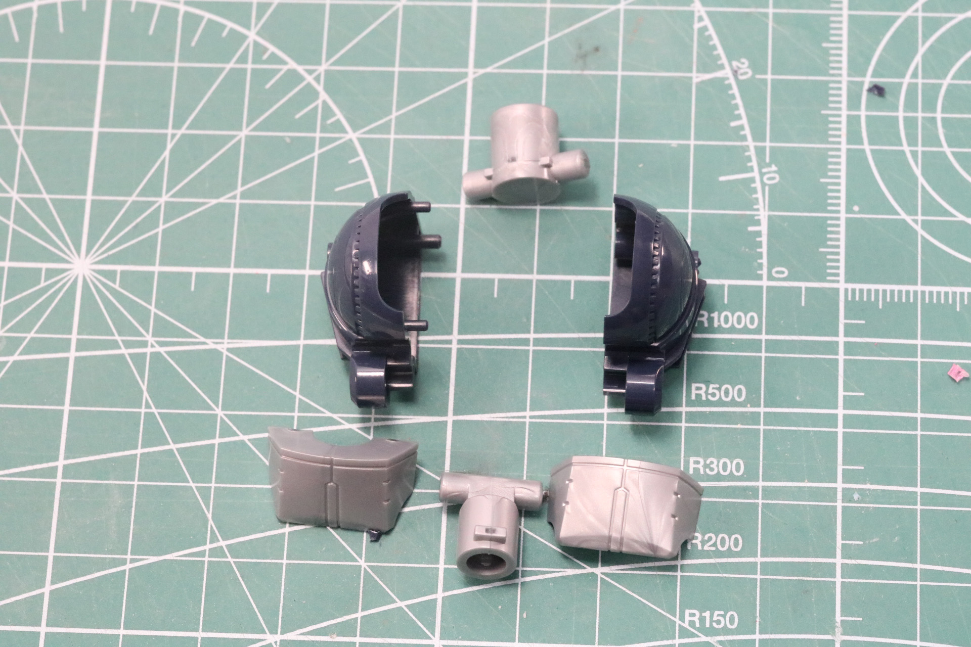 肩部のコア部分