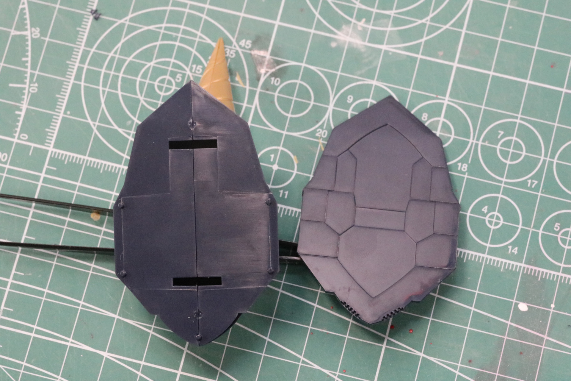 足裏にも装甲を付ける