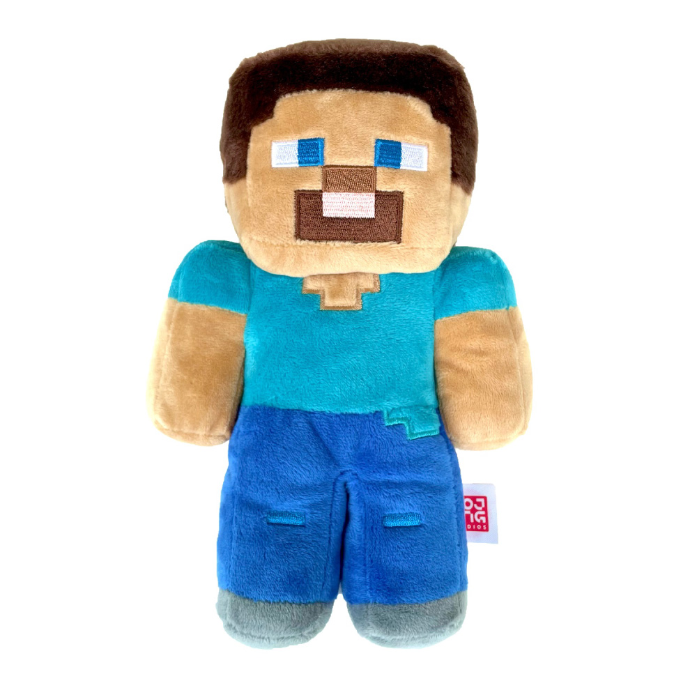 愛らしい表情のスティーブ。仲間たちと一緒に並べて楽しむこともできる