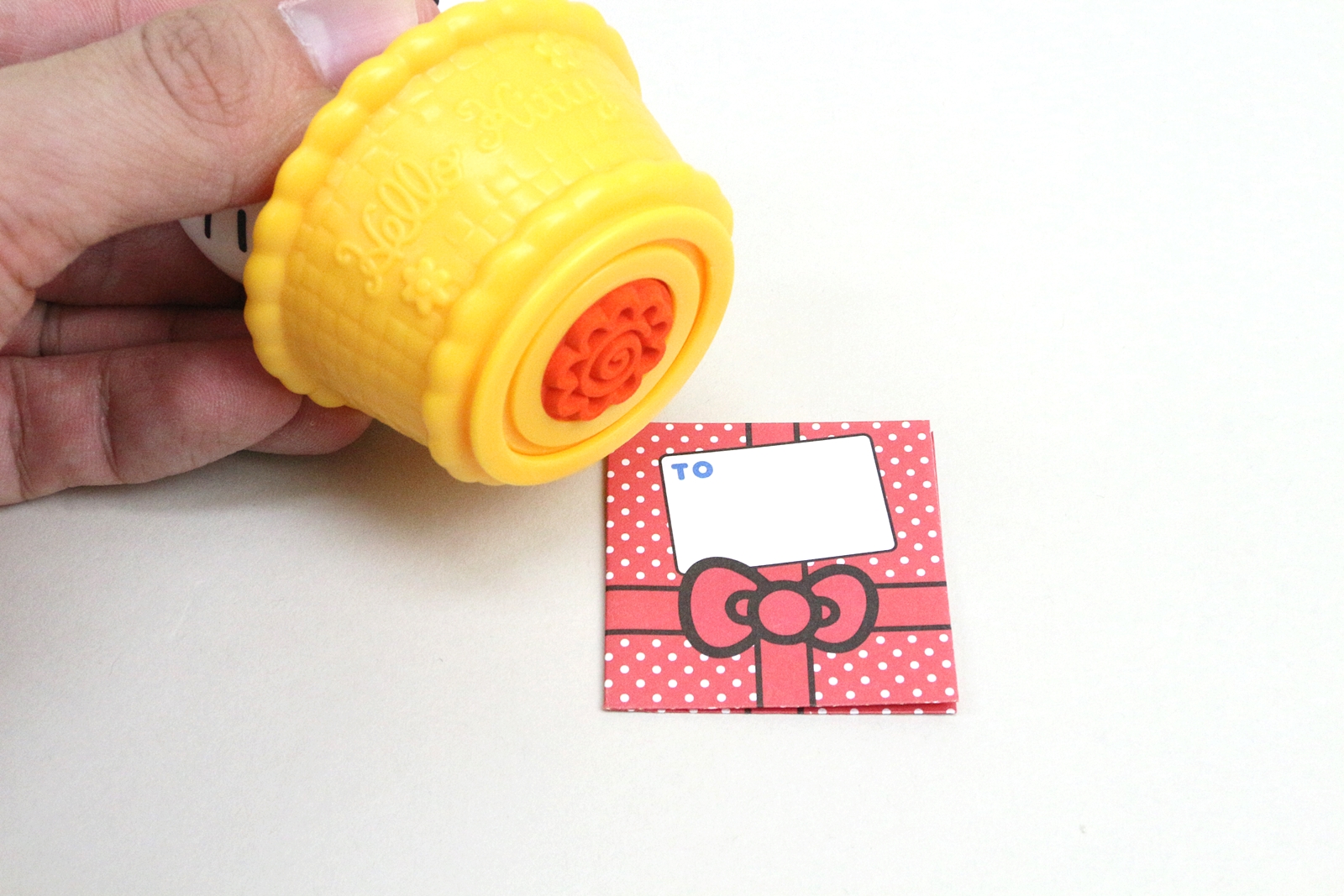 第1弾の「よくできました！スタンプ」を使っても楽しい