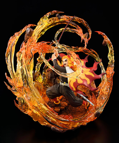 煉獄杏寿郎 フィギュア 炎のエフェクト付き 煉獄杏寿郎 完全版