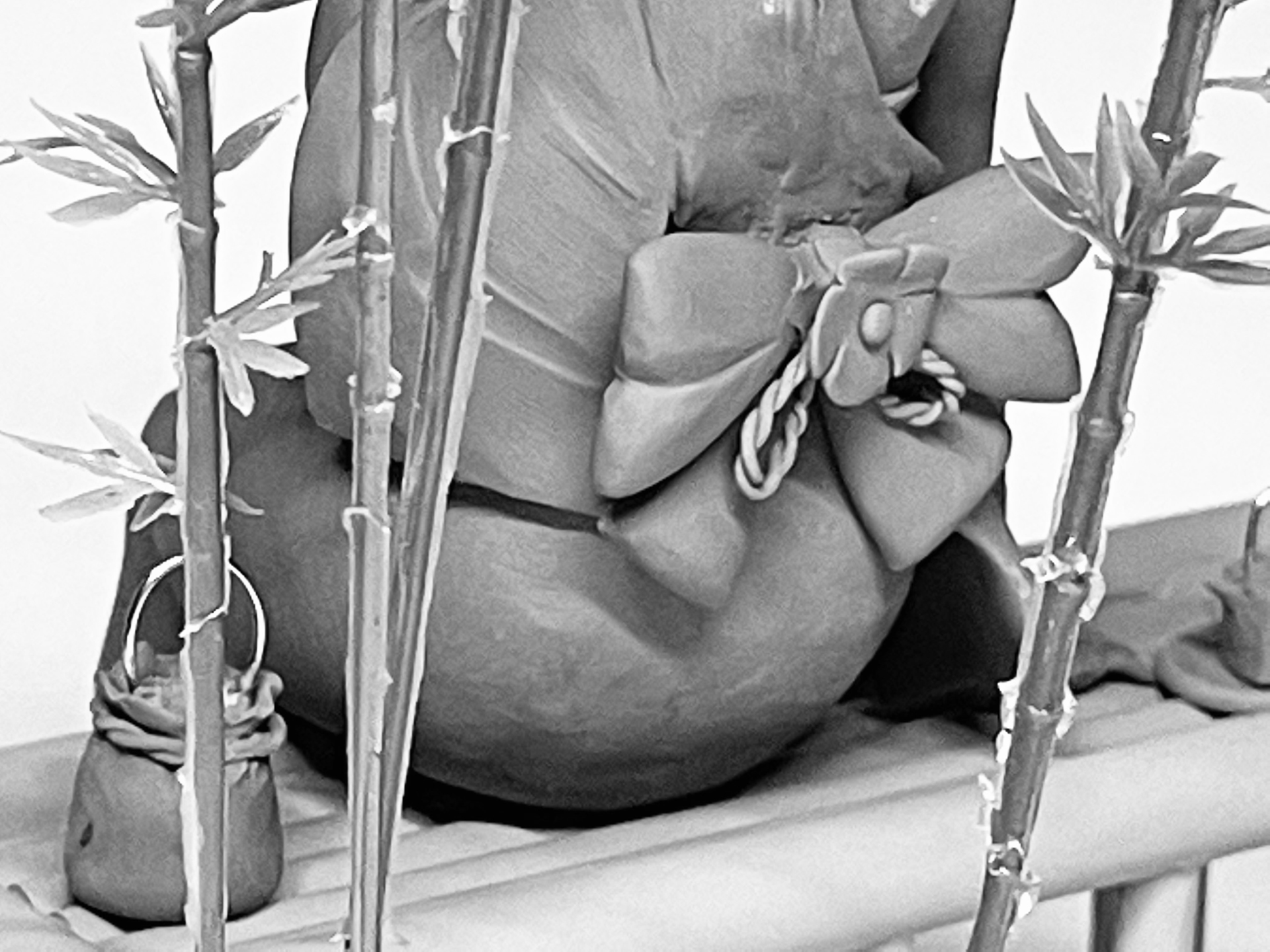 コロッケ砕砕氏こだわりのお尻の丸み。帯の表現も凝っている