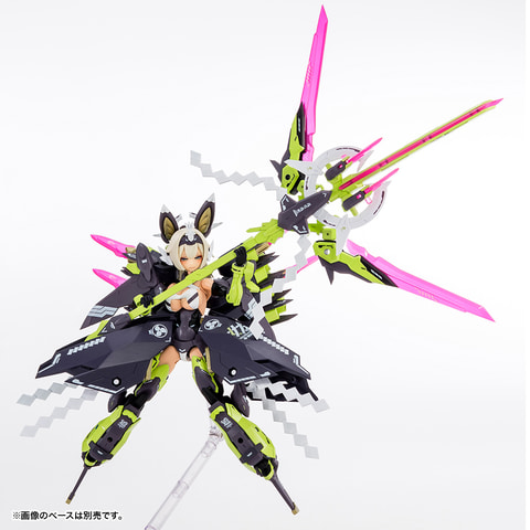 コトブキヤ「メガミデバイス」よりプラモデル「朱羅 玉藻ノ前