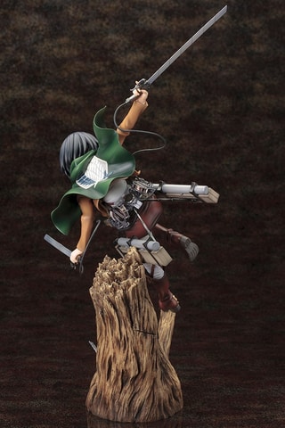 コトブキヤ、フィギュア「ARTFX J ミカサ・アッカーマン リニューアル