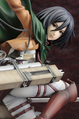 コトブキヤ、フィギュア「ARTFX J ミカサ・アッカーマン リニューアル