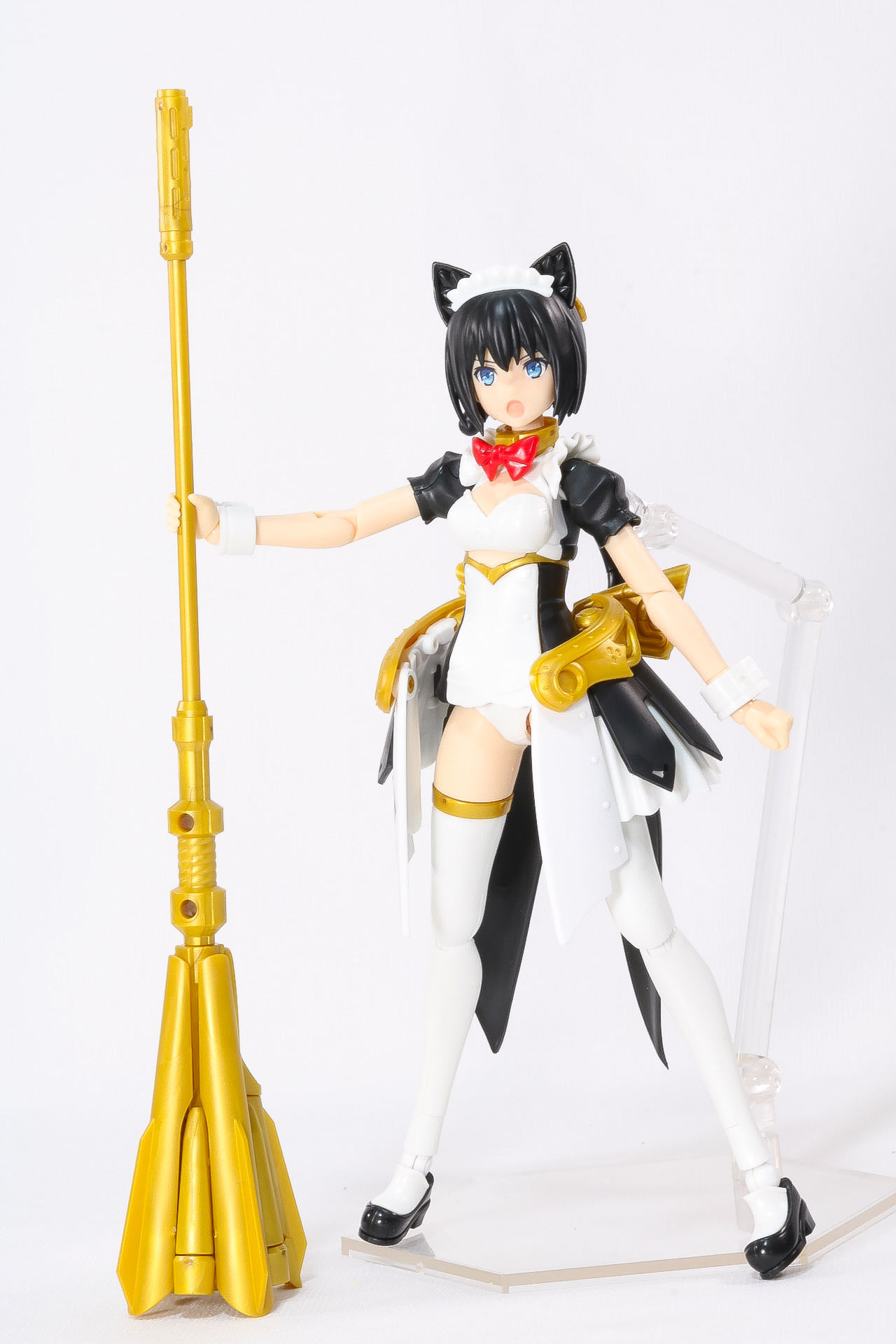 ランスモードでは凛々しく戦うアクションが楽しめる