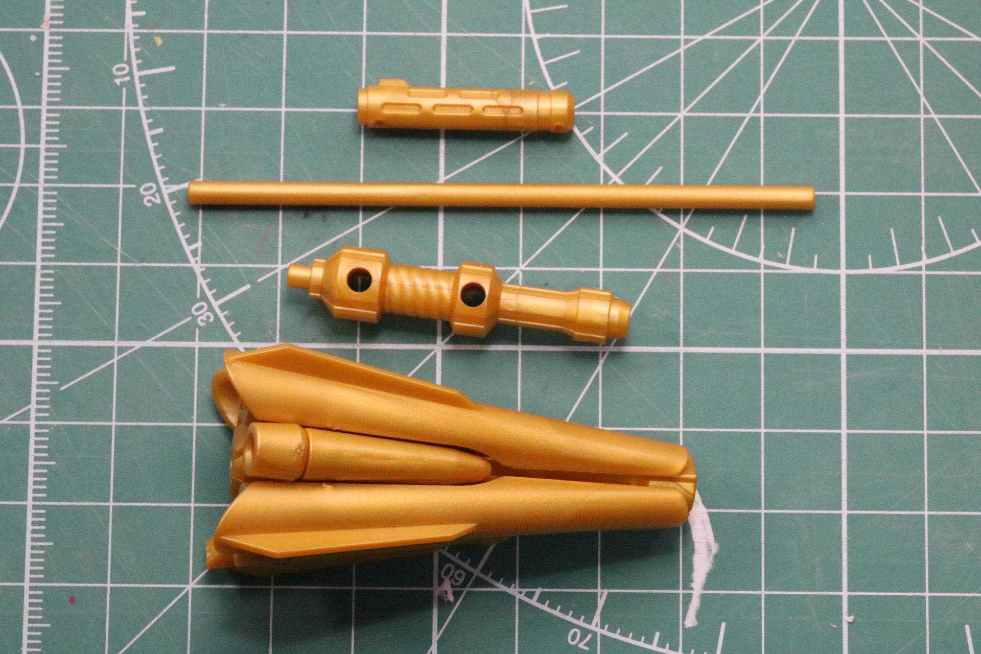 柄を装着して完成