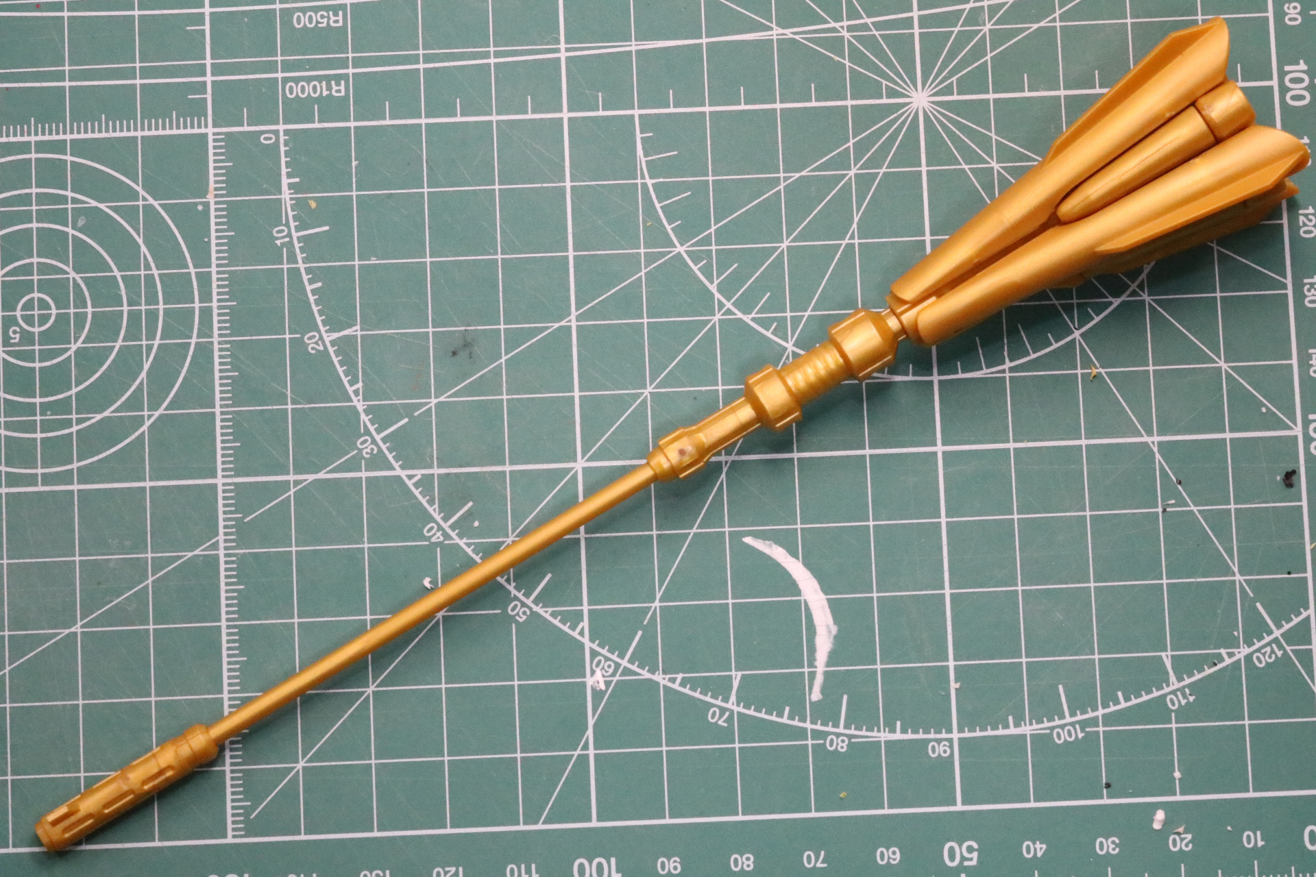 柄を装着して完成