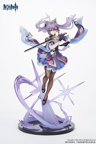 凛々しく剣を構える「刻晴」がフィギュア化。「原神 刻晴 疾雷快雨Ver