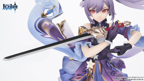 凛々しく剣を構える 刻晴 がフィギュア化 原神 刻晴 疾雷快雨ver があみあみにて予約開始 Hobby Watch