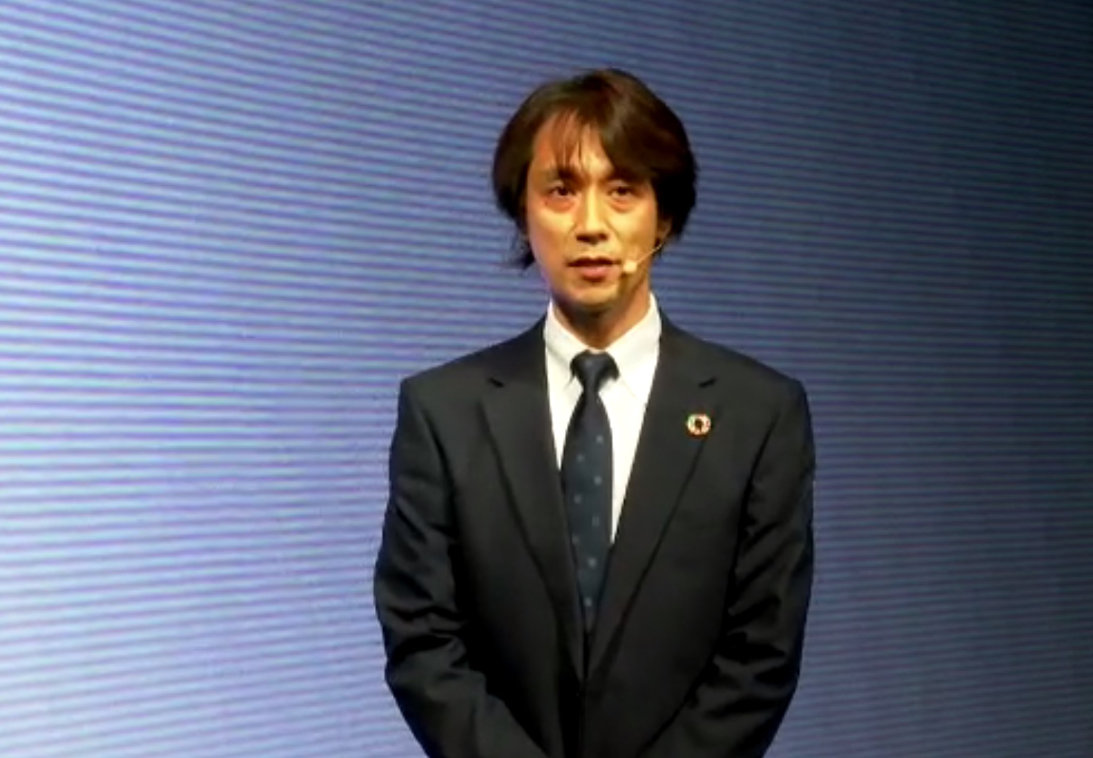 グループのガンダム事業統括者であるチーフガンダムオフィサー藤原孝史氏