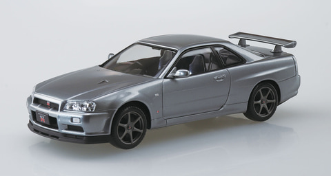 NISSAN SKYLINE GT-R (R34) プラモデル Amazon.com: Tamiya Nissan Skyline GT-R R34 V-Spec II 1/24