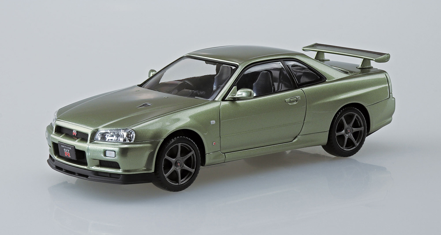 ザ・スナップキット No.11-D ニッサン R34スカイライン GT-R ニュル(ミレニアムジェイド)