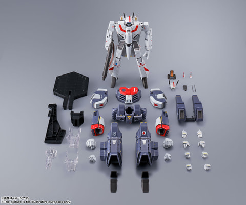 VF-1Jとアーマードパーツがセットで登場。「DX超合金 VF-1J