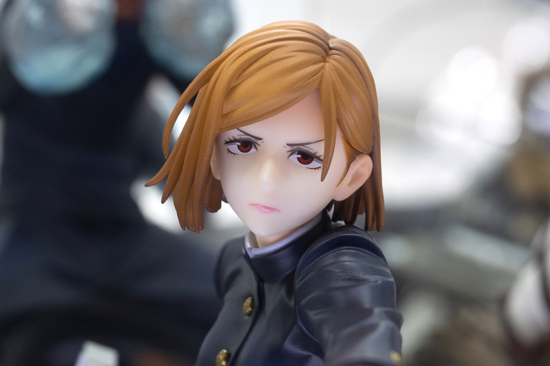 大きな瞳やまつげ、眉なども、元となったイラスト通りに再現されている