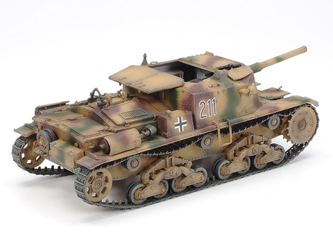 第二次大戦中のイタリア生まれの傑作自走砲「1/35 セモベンテ M42 da75