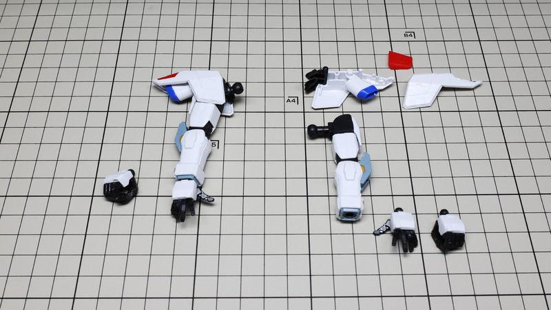 部位ごとにまとめて、組み上げれば完成です