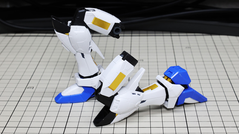 イケメンアスリートのような脚部です