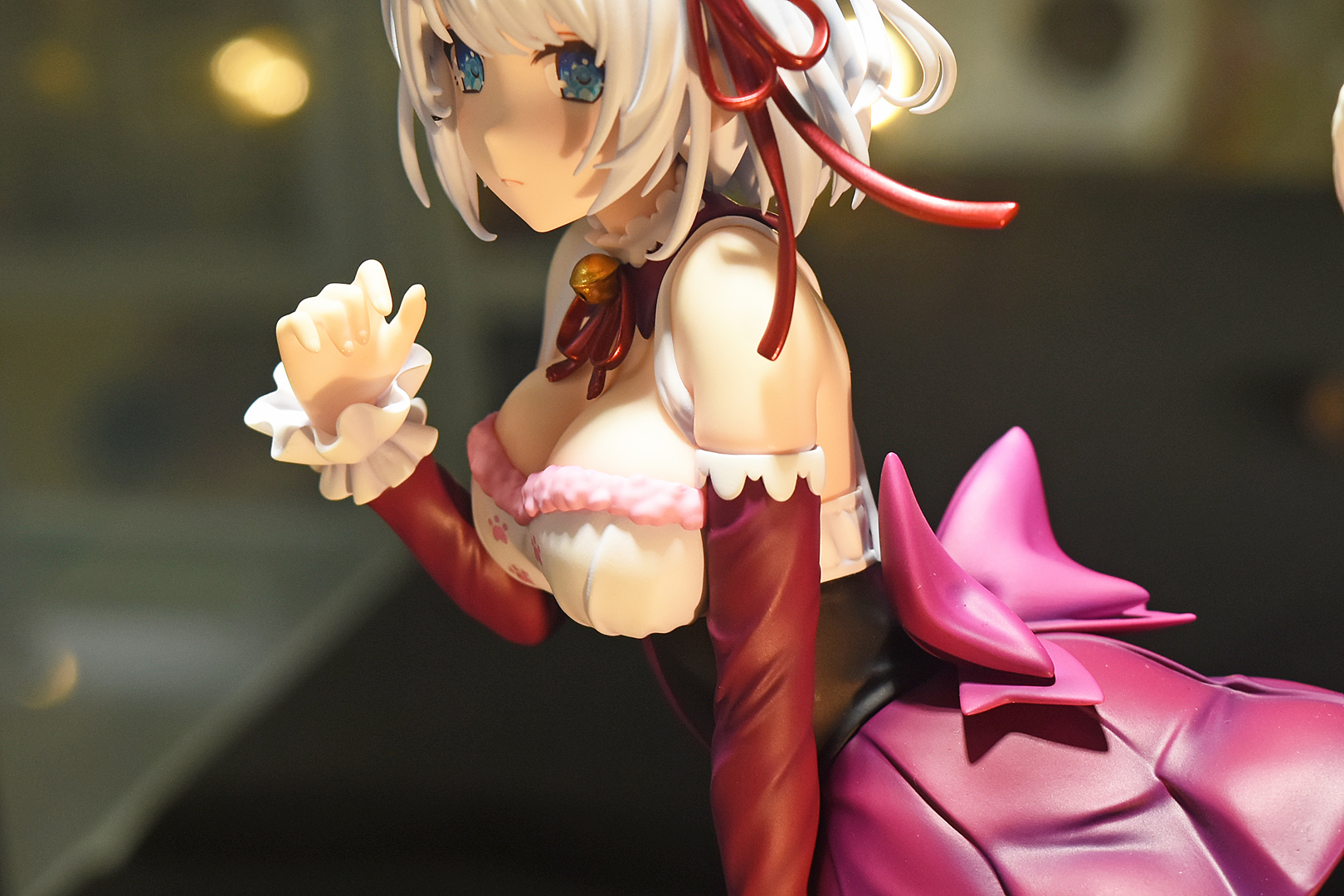 肩と背中がとてもセクシー