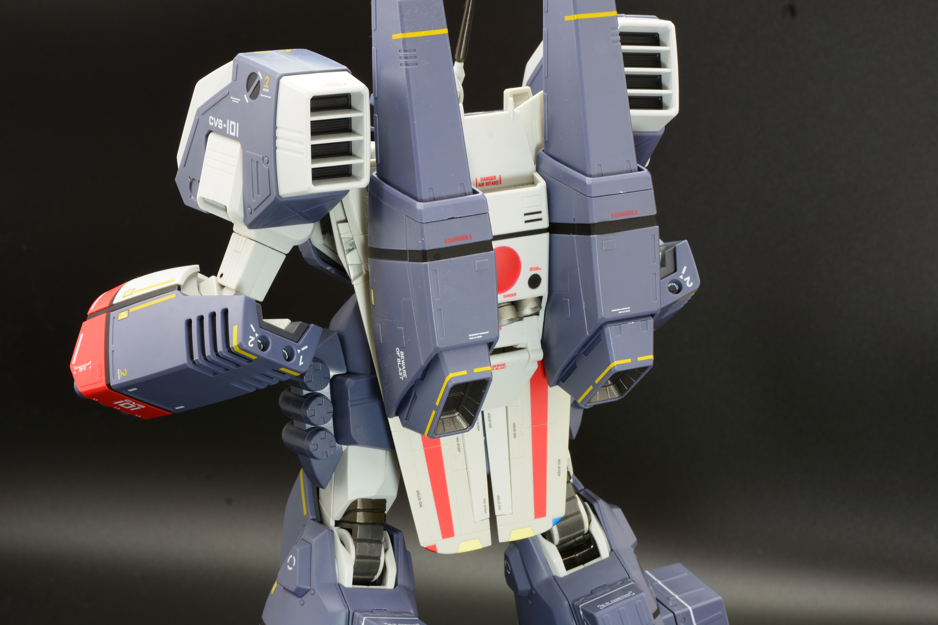 しっかりとアーマーが装着されている