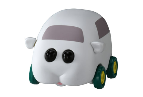 トミカSP PUI PUI モルカー ７種コンプリートセット PUI PUI モルカー』に登場するモルカーたちがかわいらしいトミカ