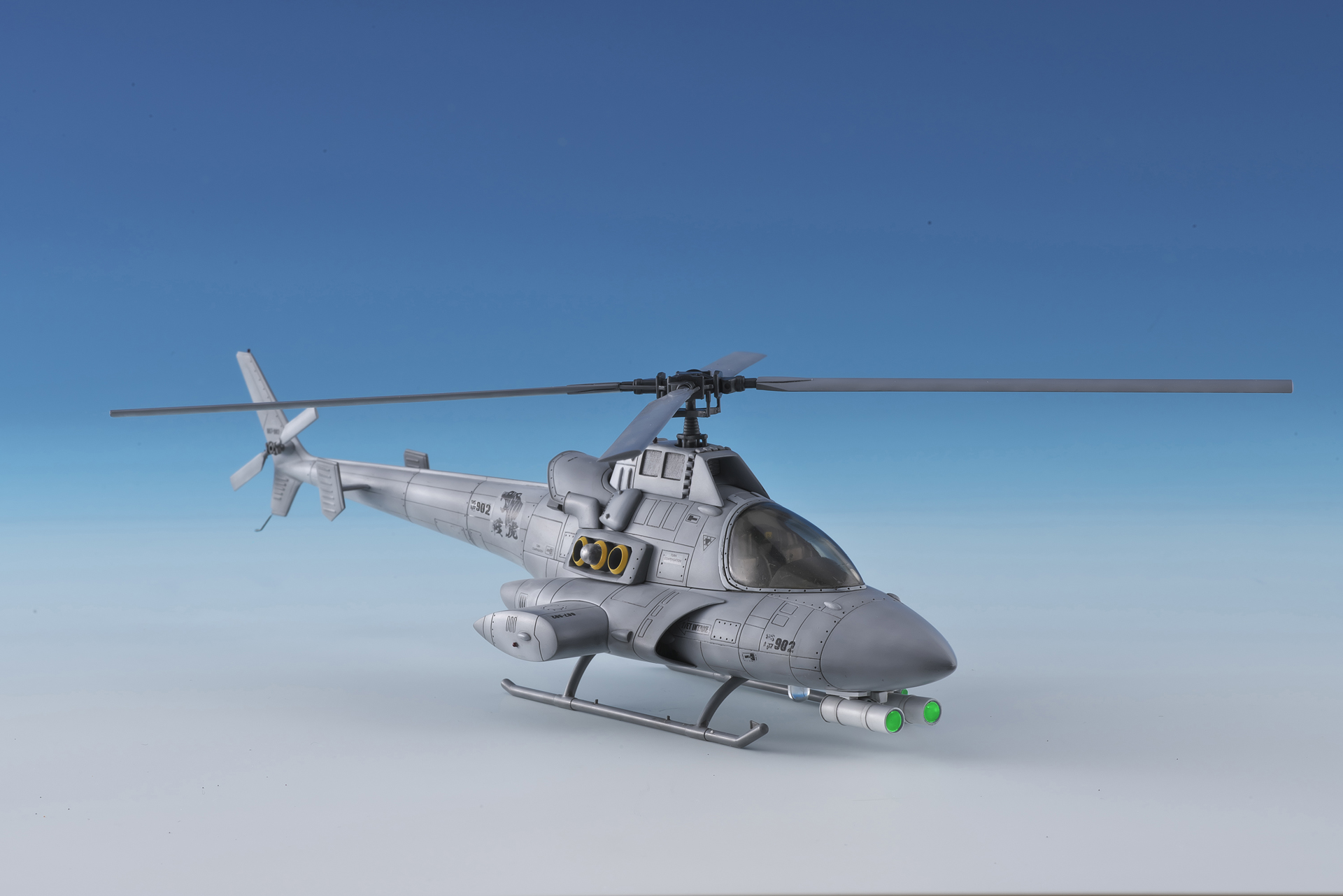 雑魚を貫通するレーザー