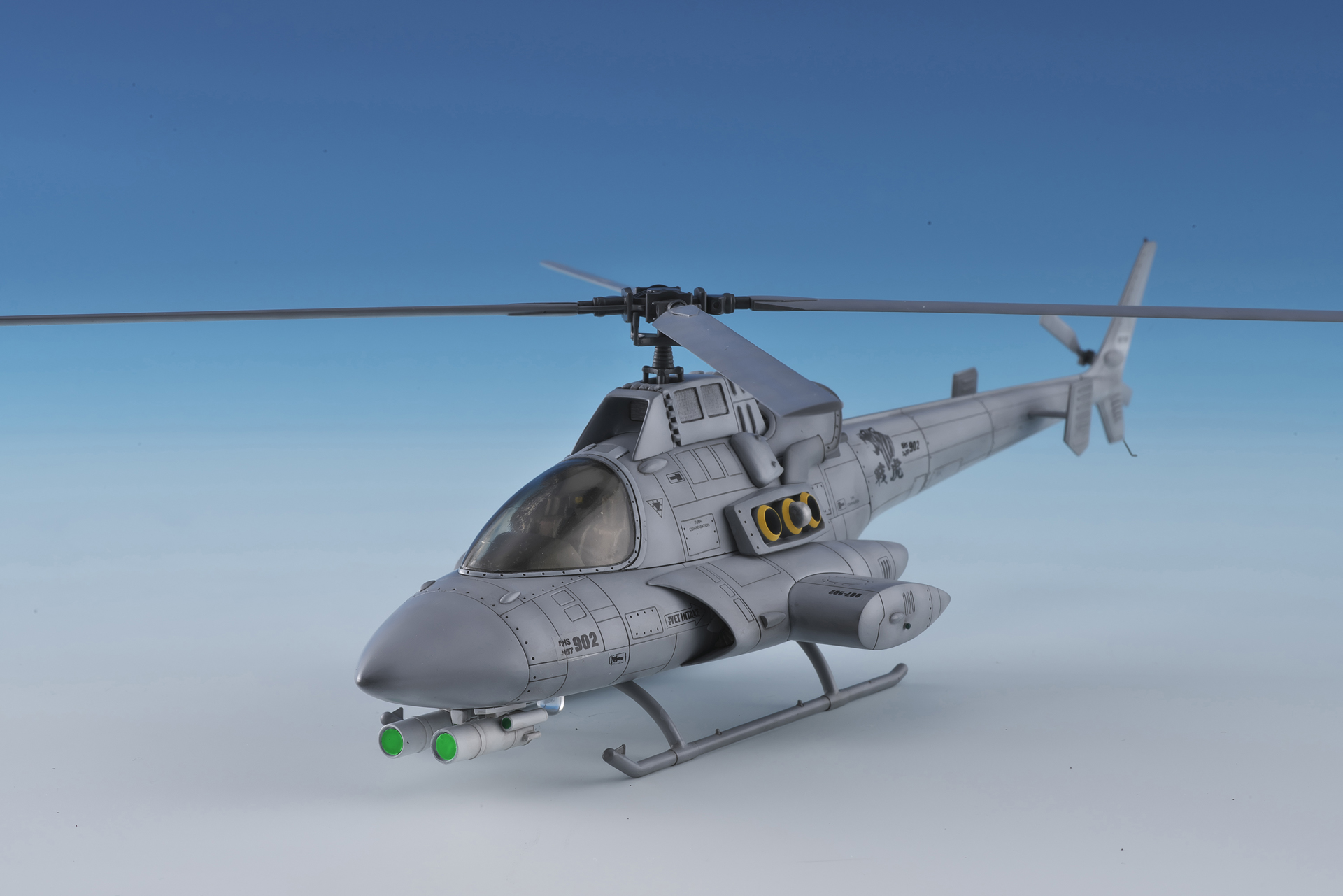 雑魚を貫通するレーザー