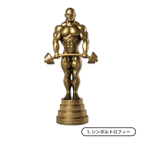 ゴールドジム モニュメント像（非売品）gold’s gym ゴールドジム モニュメント像（非売品）gold's gym