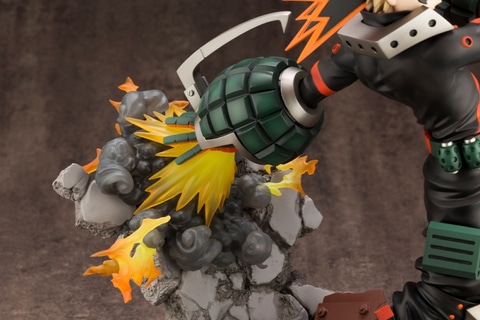 ヒロアカ」爆豪勝己が最新ヒーローコスチュームで立体化