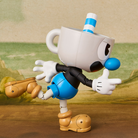 CUPHEAD マグマン 弟 青色 フィギュア Amazon.co.jp: Youtooz Mugman ビニールフィギュア 3.75インチ
