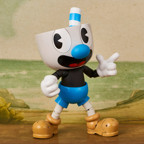 Cuphead」よりカップヘッドとマグマンがアクションフィギュア化