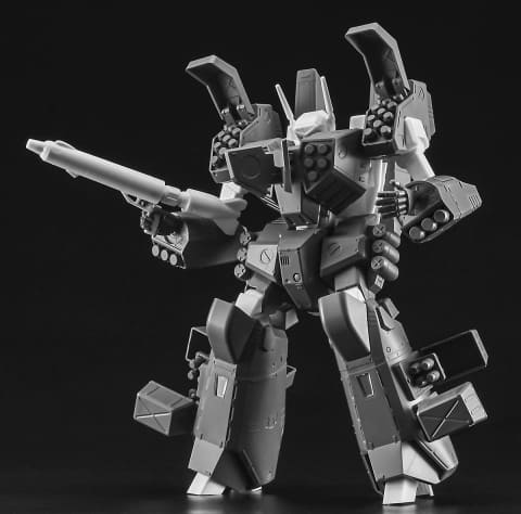 ハセガワ、プラモデル「VF-1J アーマード バルキリー」のテスト