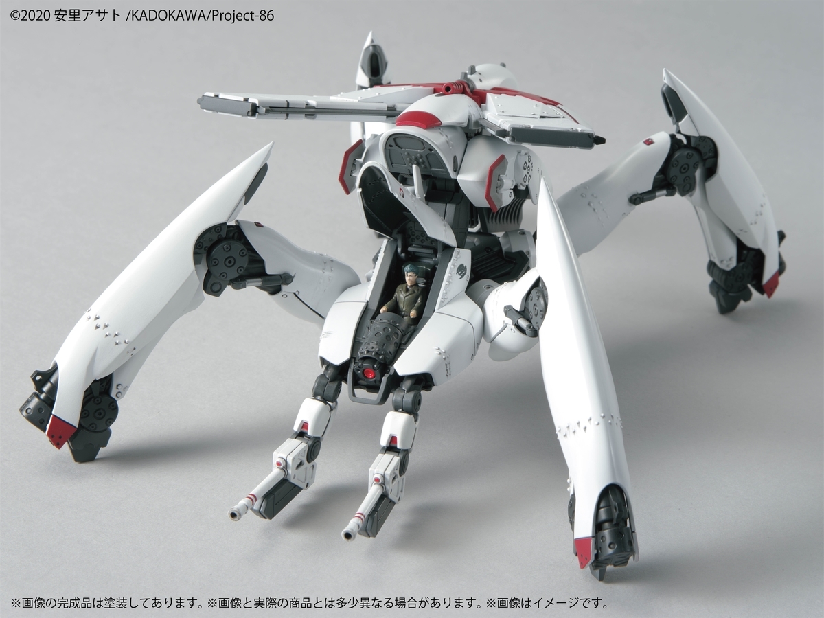 「HG 1/48 レギンレイヴ（ライデン/セオ搭乗機）」は、武装の選択でライデン搭乗機と、セオ搭乗機を作り分けることができる。