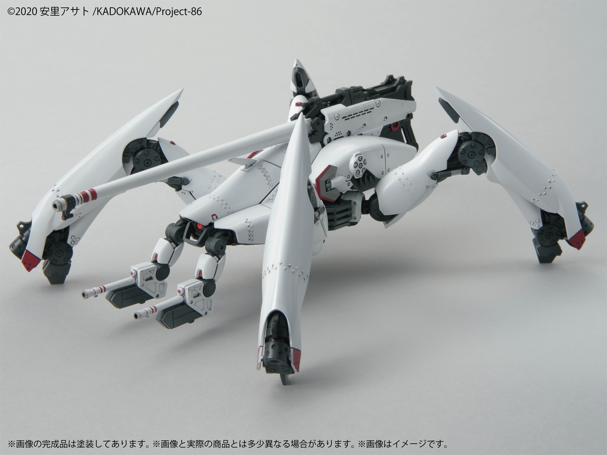 「HG 1/48 レギンレイヴ（ライデン/セオ搭乗機）」は、武装の選択でライデン搭乗機と、セオ搭乗機を作り分けることができる。