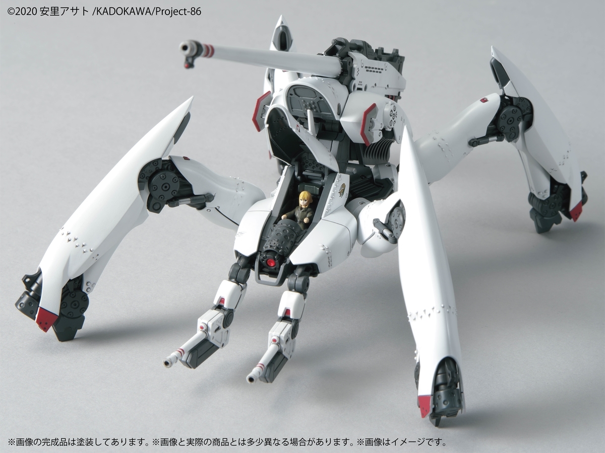 「HG 1/48 レギンレイヴ（ライデン/セオ搭乗機）」は、武装の選択でライデン搭乗機と、セオ搭乗機を作り分けることができる。