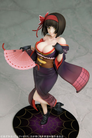 アニメ「月が導く異世界道中」より災害の黒蜘蛛「澪」がフィギュア化