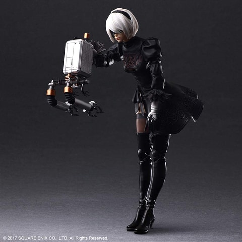 【新品未開封】ニーアオーマタ プレイアーツ改 2B DX版 Amazon | ニーア オートマタ PLAY ARTS改 PVC製 塗装済み可動