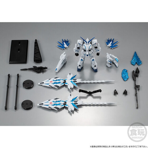 食玩「機動戦士ガンダム GフレームFA」にユニコーンガンダム