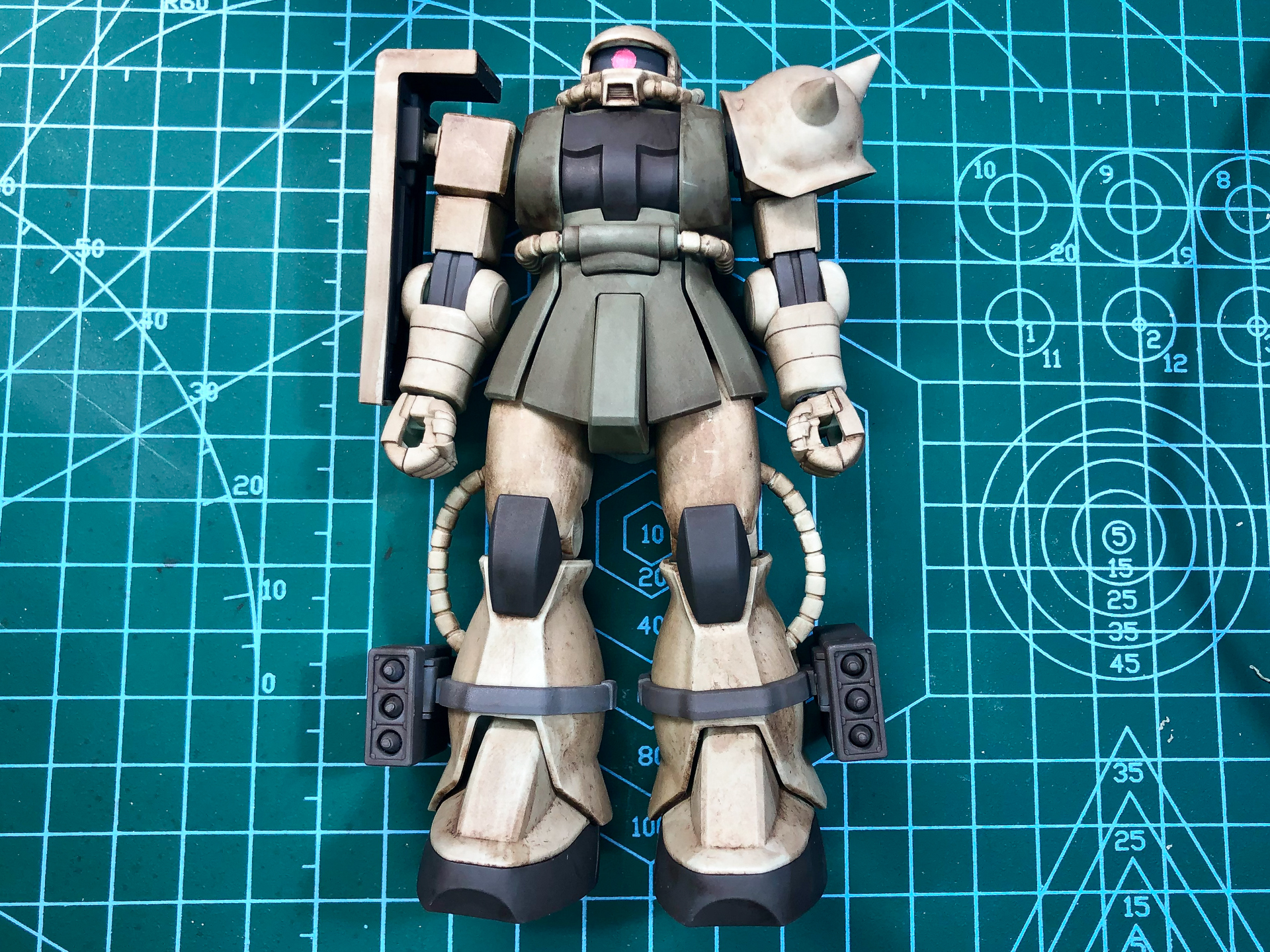 最終的にはここまで汚します。