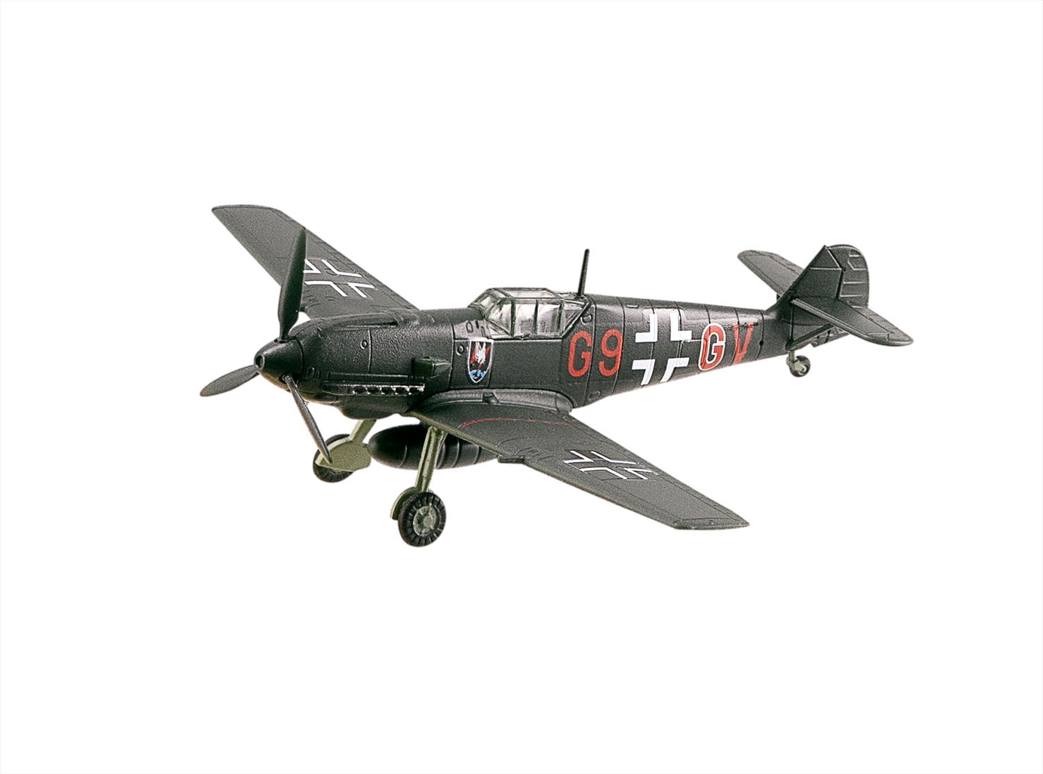 2-D Bf109E-4 ドイツ空軍 第1夜間戦闘航空団 第11中隊