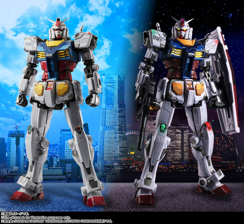 超合金 ガンダム RX-78F00 Night illuminated 超合金×GUNDAM FACTORY YOKOHAMA RX-78F00 GUNDAM ‐Night