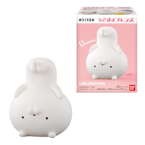 うさまる うさまる展 ランダムフィギュア 全6種類 フィギュア うさまる×生きもの、ニフレルで限定発売 | Lmaga.jp