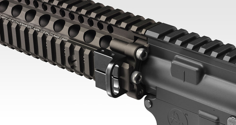 M4A1を近接戦闘向けにしたCQBモデル。ガスガン「マーク18 モッド1」が
