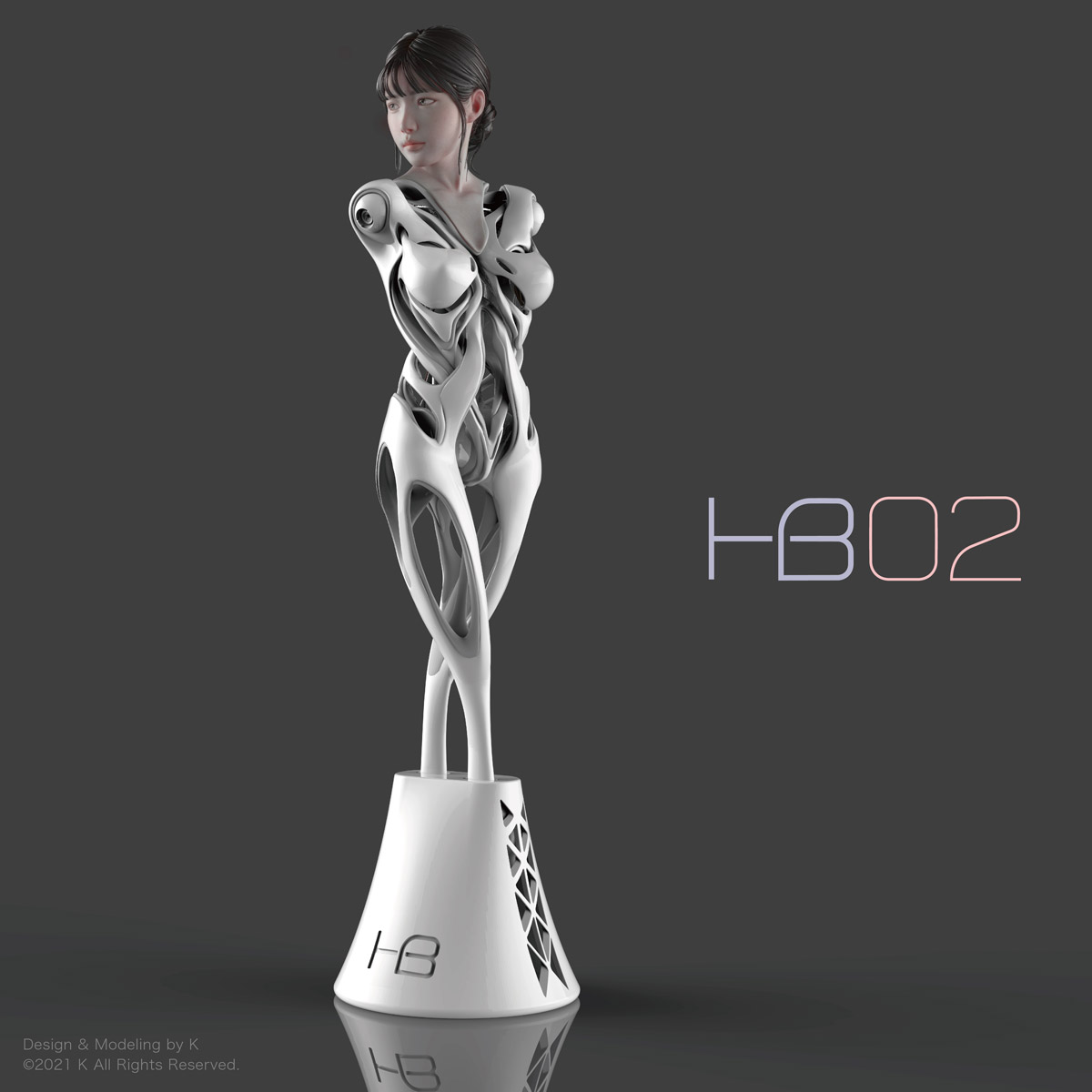 公式ページでのレンダリングのCG画像。彩色見本としての意味合いもある。商品は無彩色だが、モデラーならばこのように美しく仕上げられるだろう